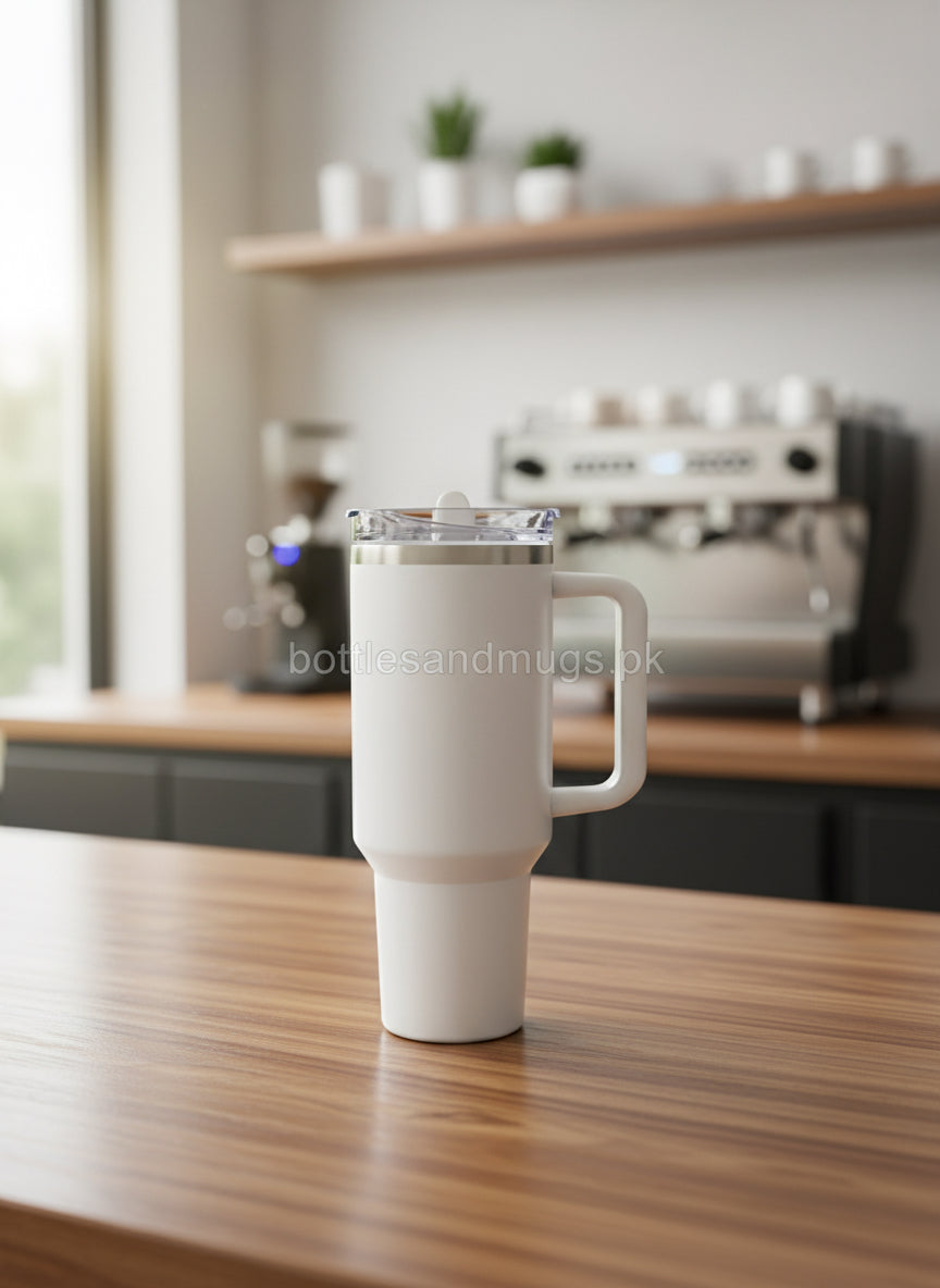 FlipStraw LeakProof Stainless Steel Tumbler | 40oz