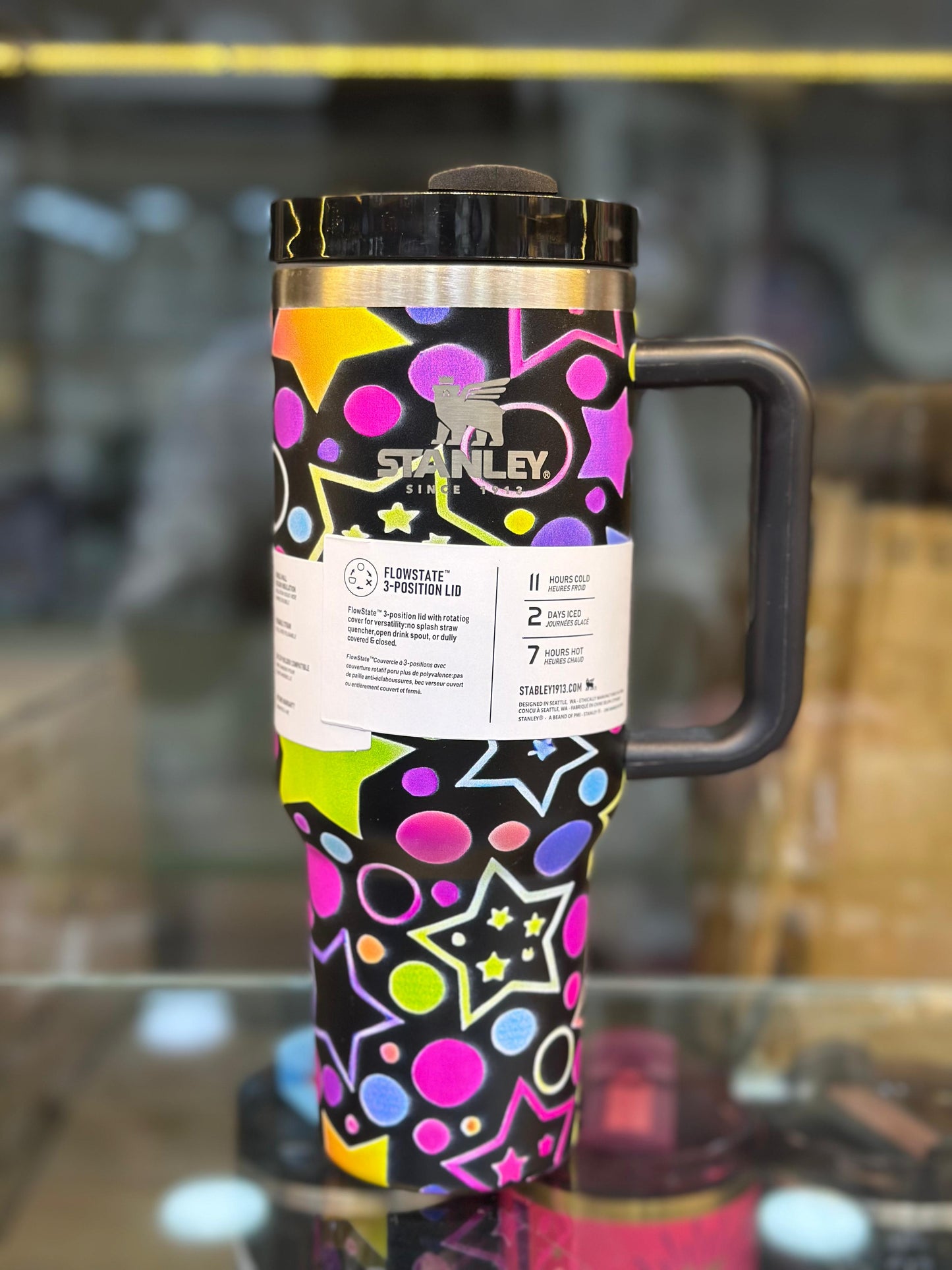STANLEY QUENCHER FLOW-STATE 2.0 TUMBLER SPARKLE EDITION | 40OZ