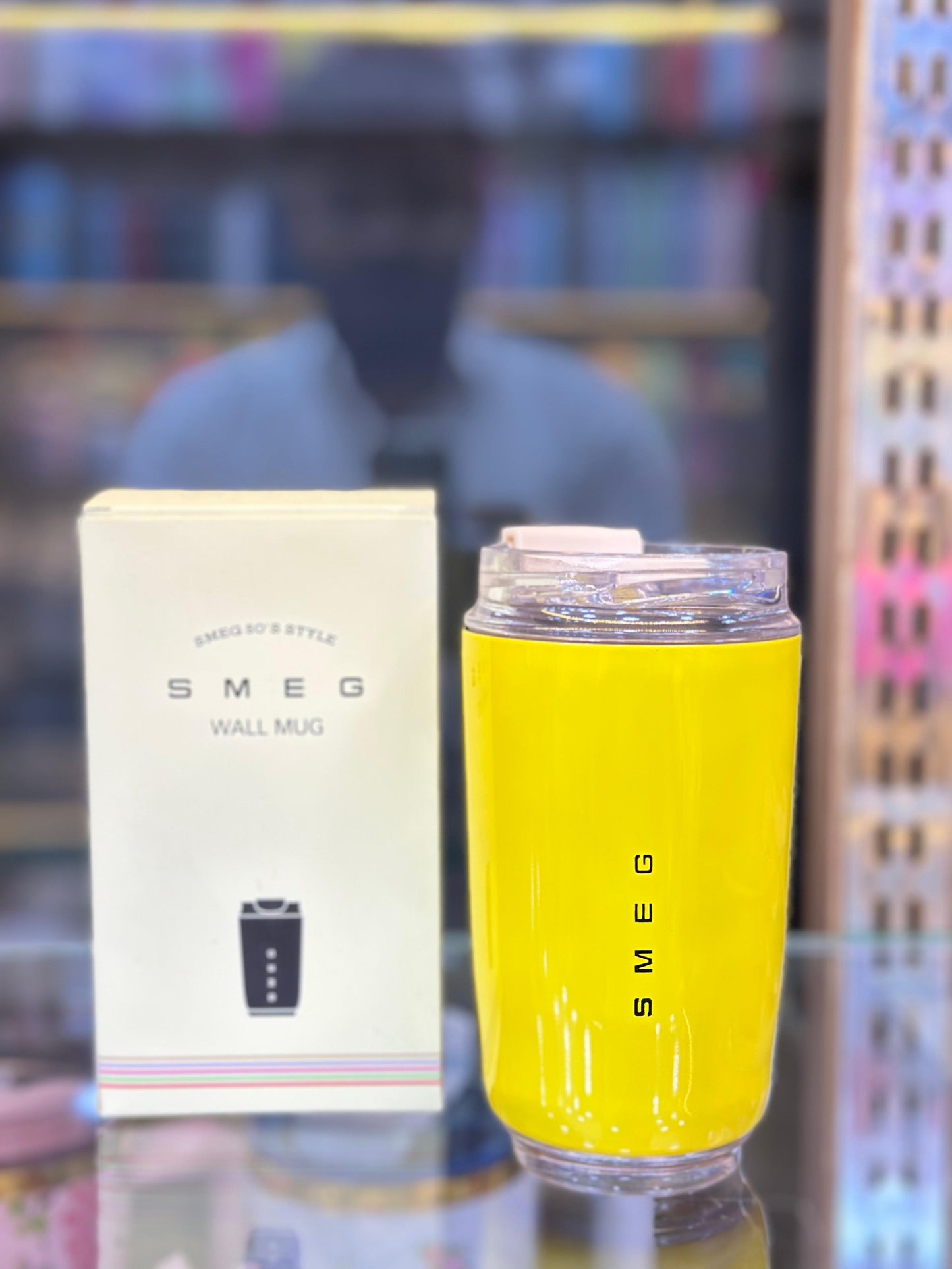 SMEG COFFEE MUG STAINLESS STEEL 320Ml