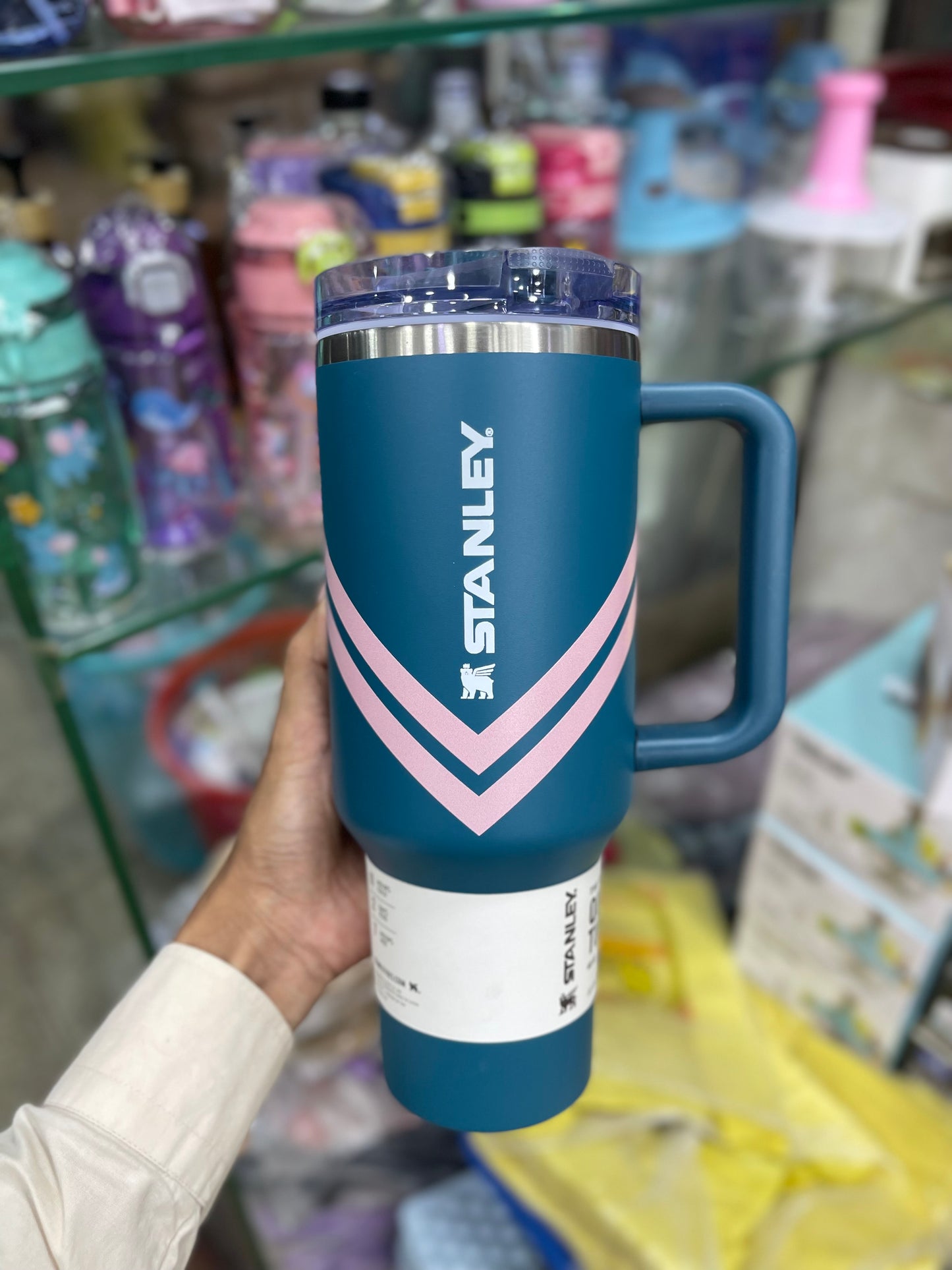 Stanley 40 oz. Quecnher ProTour Flip Straw Tumbler - Chevron Collection
