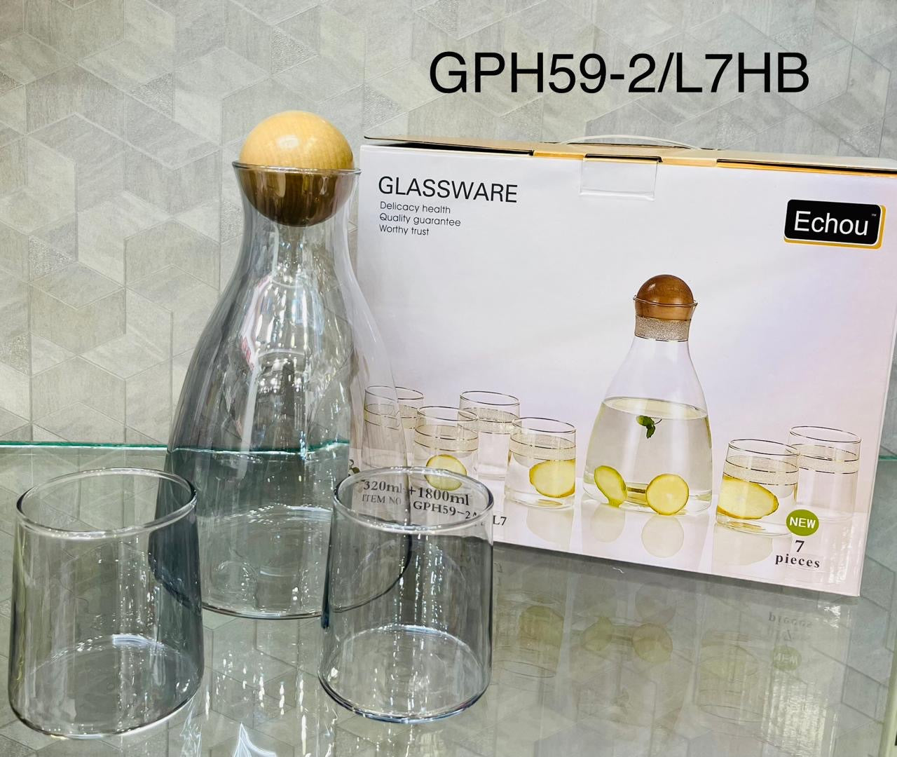 Eco-Friendly Water Set - 7 Pieces