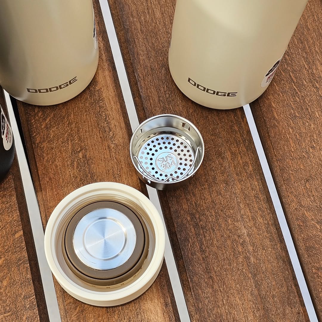 Dodge Stainless Steel Sleek Travel Bottle | 500Ml
