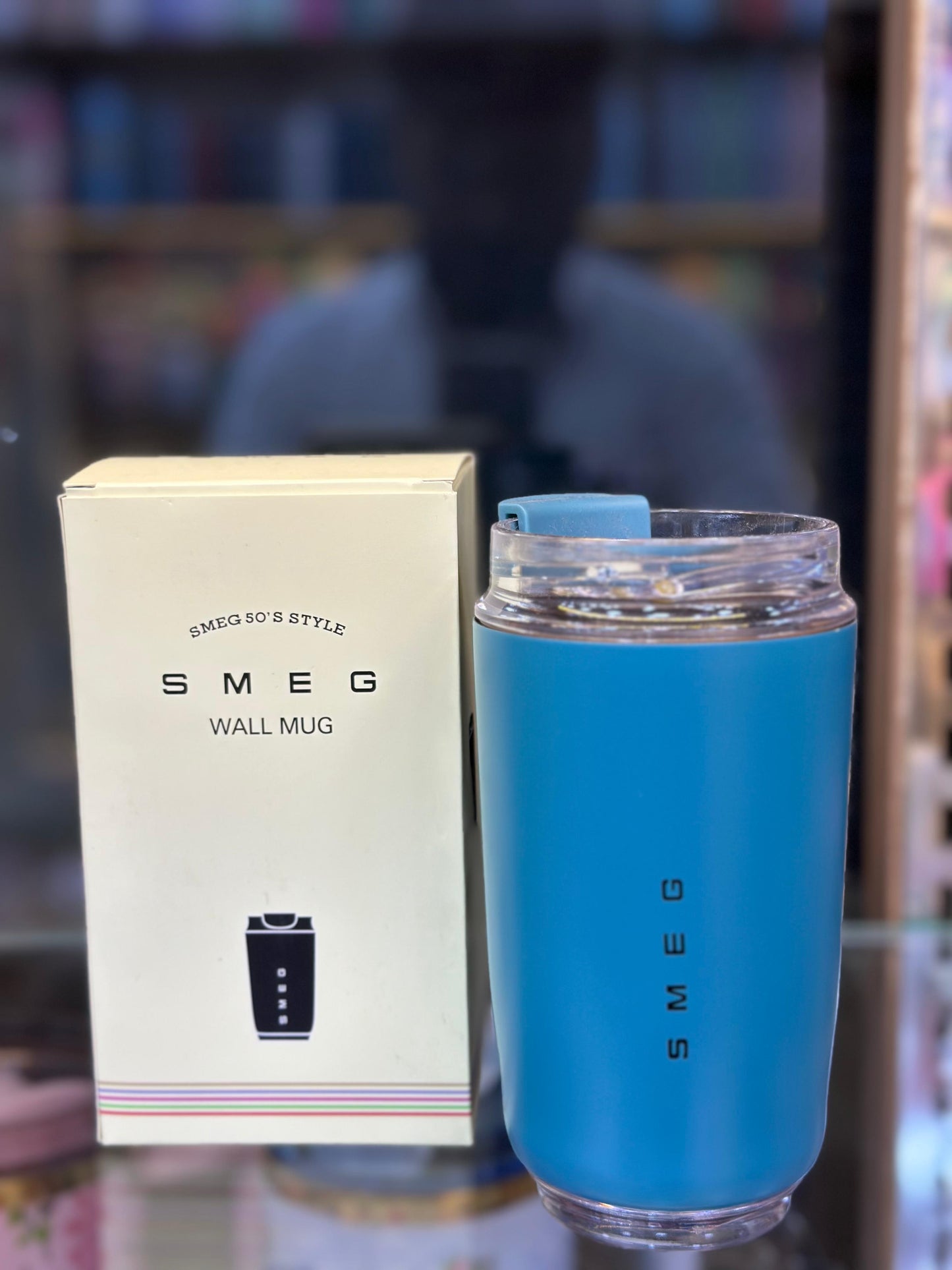 SMEG COFFEE MUG STAINLESS STEEL 320Ml