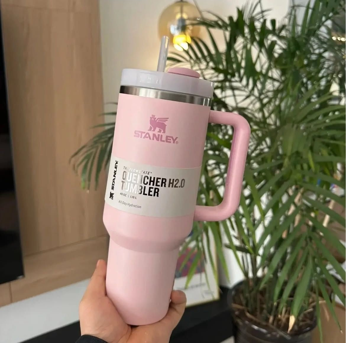 Stanley Baby Pink Flow State 2.0 Quenchers 40oz