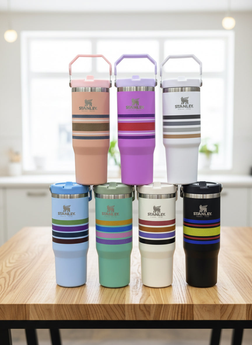 THE STANLEY VARSITY ICEFLOW™ FLIP STRAW TUMBLER | 30 OZ