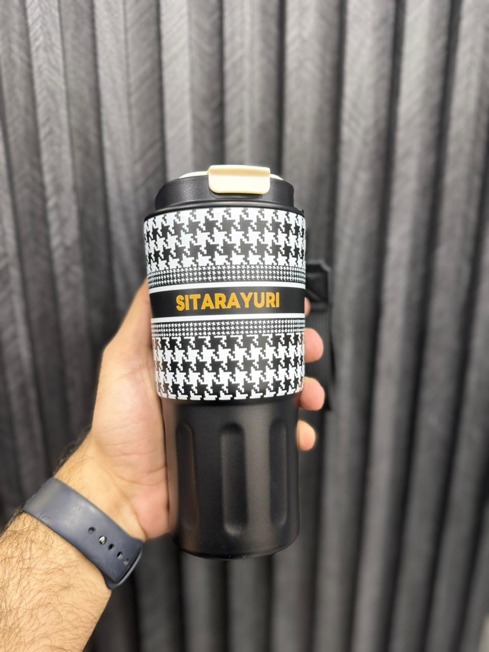 SITARAYURI vacuum insulated travel mug or tumbler | 600Ml