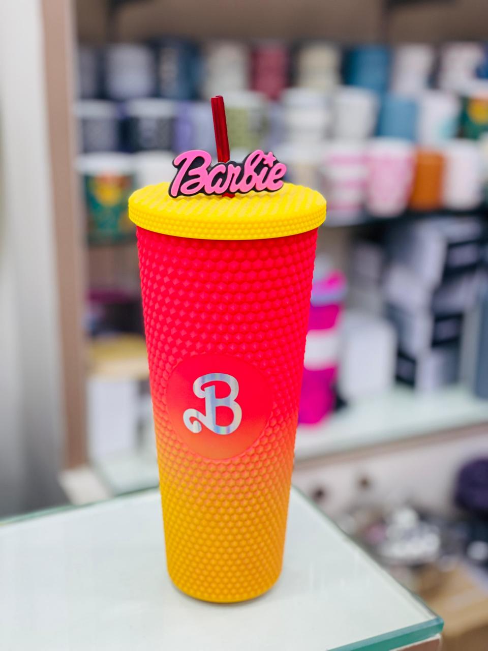 BARBIE FASHION DURIAN LIGHTWEIGHT TUMBLER WITH STRAW 700ML