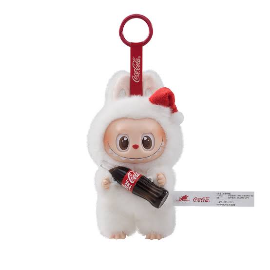 Pop Mart Labubu Coca Cola Series Keyring Sealed Case
