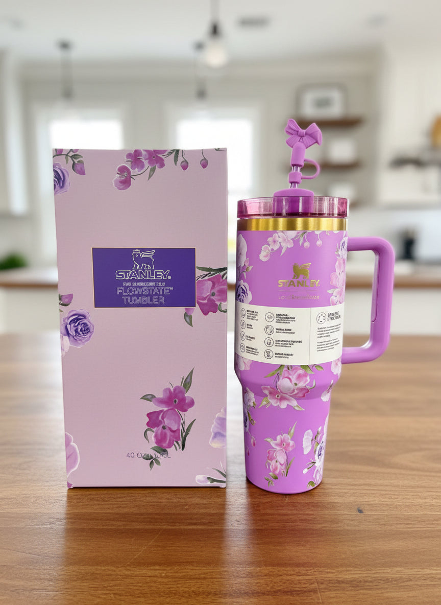 LOVE SHACK FANCY STANLEY QUENCHER FLOW-STATE 2.0 TUMBLER | 40OZ