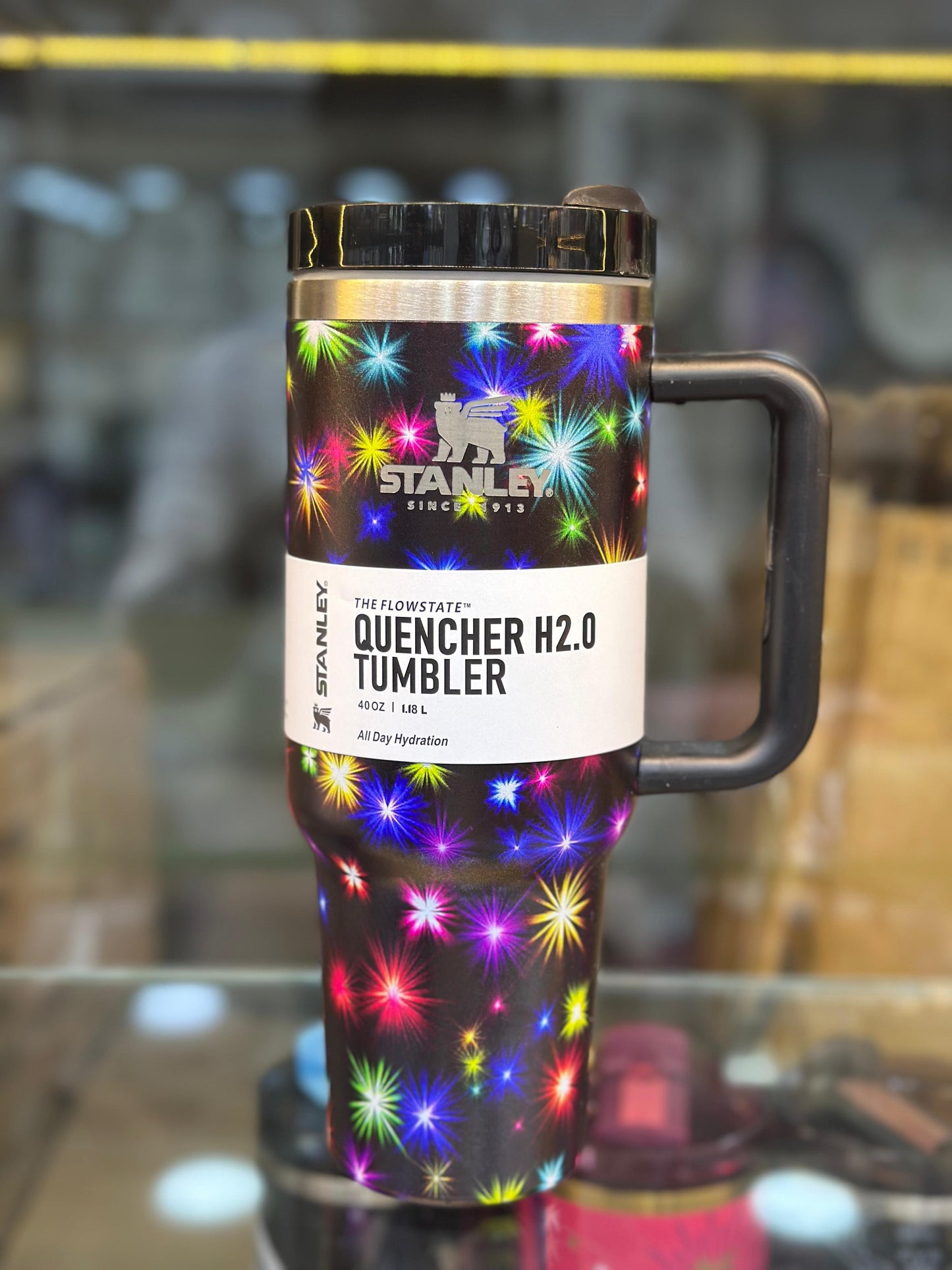 STANLEY QUENCHER FLOW-STATE 2.0 TUMBLER SPARKLE EDITION | 40OZ