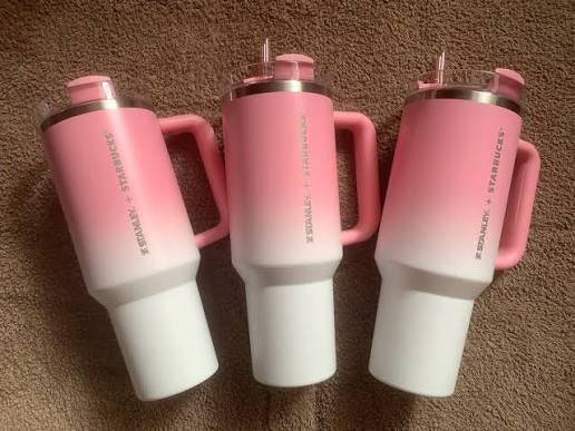 Stanley x Starbucks Philippines Exclusive Sweet Pink Tumbler | 40OZ