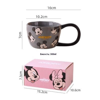 DISNEY MICKEY & FRIENDS 300ML CERAMIC DRINKWARE - MICKEY MOUSE