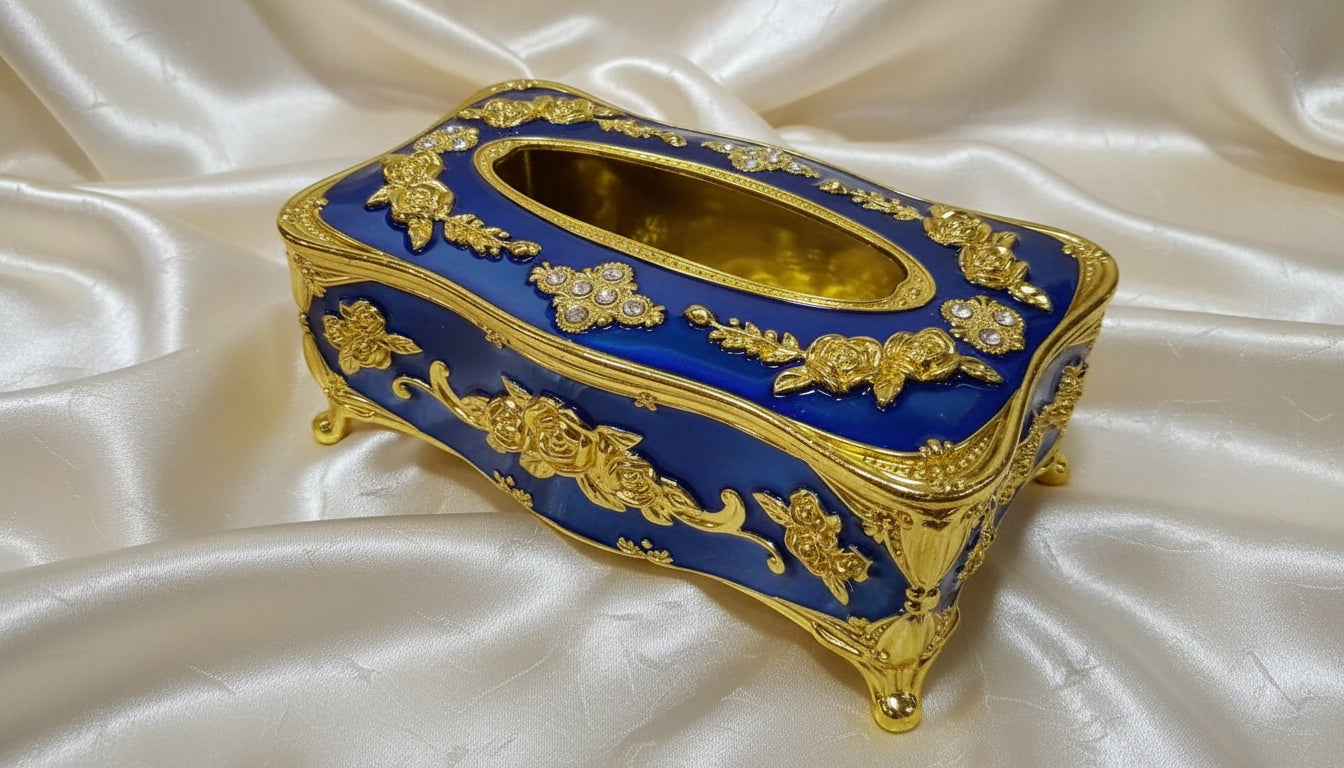 European Style Tissue Paper Box Case