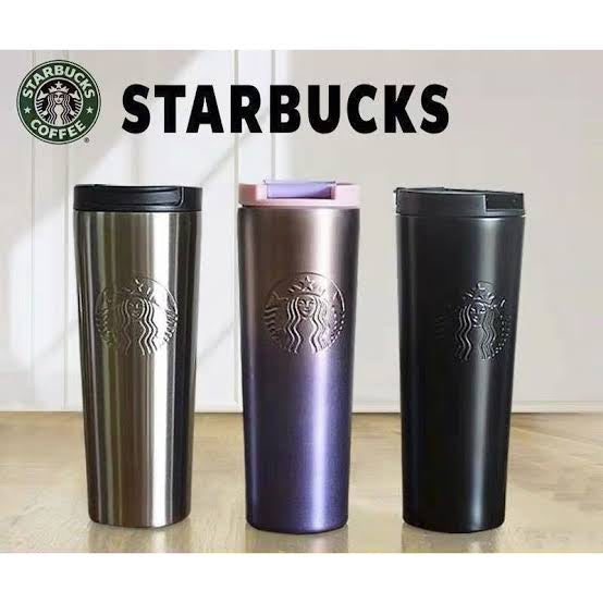 ORIGINAL STARBUCKS COFFEE TUMBLER STAINLESS STEEL 473ML