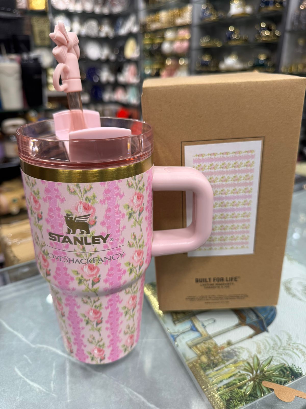 The Stanley X Love Shack Fancy Quencher Cup 20oz (590Ml)