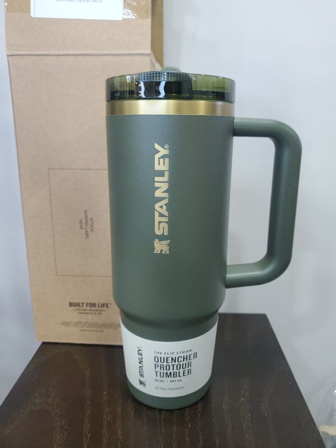 THE STANLEY QUENCHER PROTOUR FLIP STRAW TUMBLER | 40 OZ Cypress