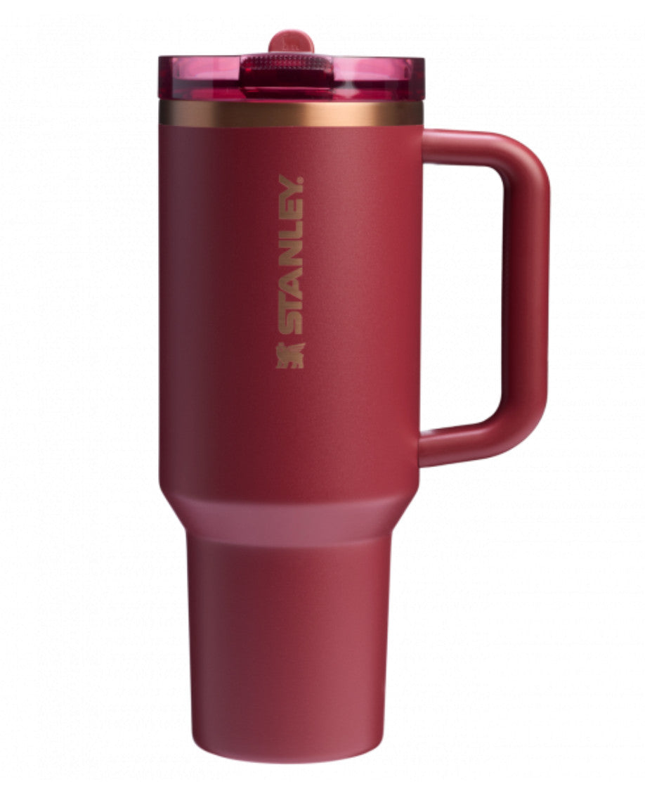 STANLEY LIMITED Gilded Pomegranate THE QUENCHER PROTOUR FLIP STRAW TUMBLER 40 OZ