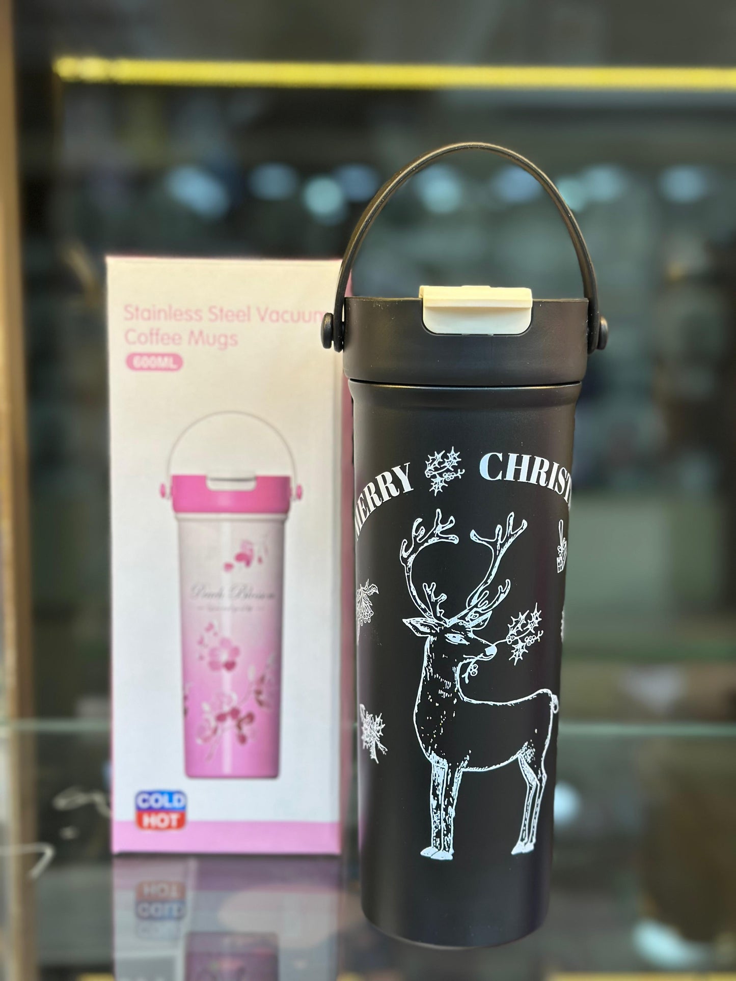 Stainless Steel Insulated Coffee Cup 600Ml