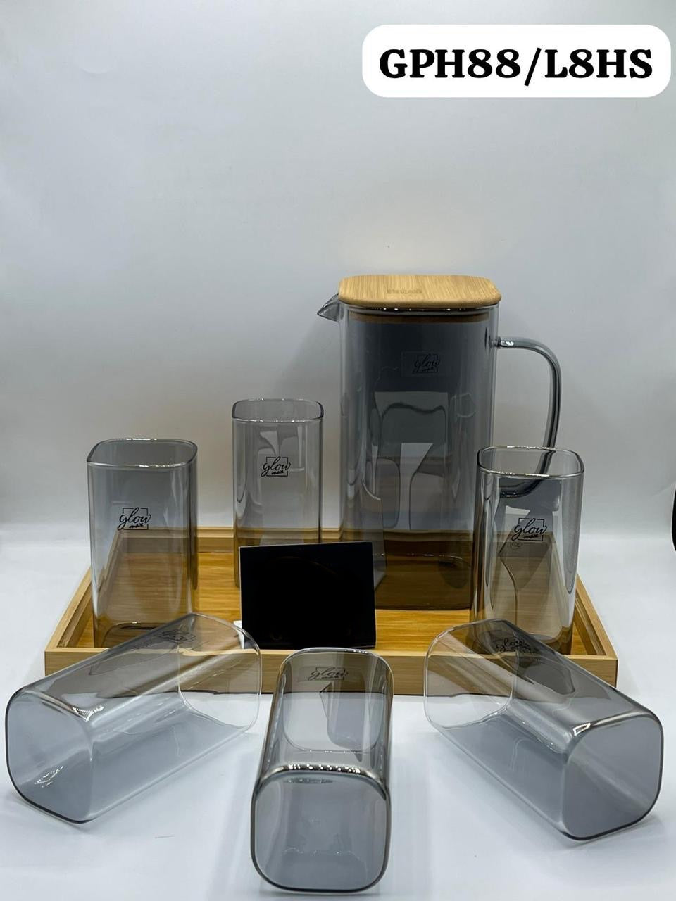 High Borosilicate Glass 8Pcs Water Set