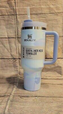 Stanley | Cool Serene Brushstrokes The Quencher H2.0 FlowState™ Tumbler | 40 OZ (Special Edition )