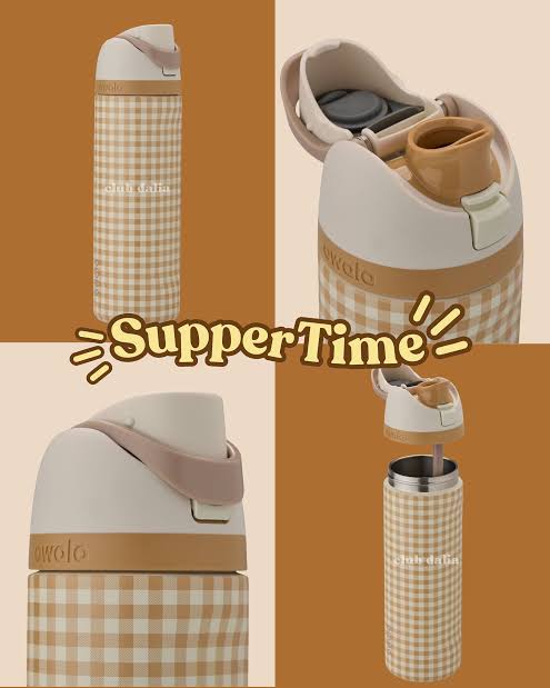 Owala FreeSip Water Bottle 24oz Suppertime