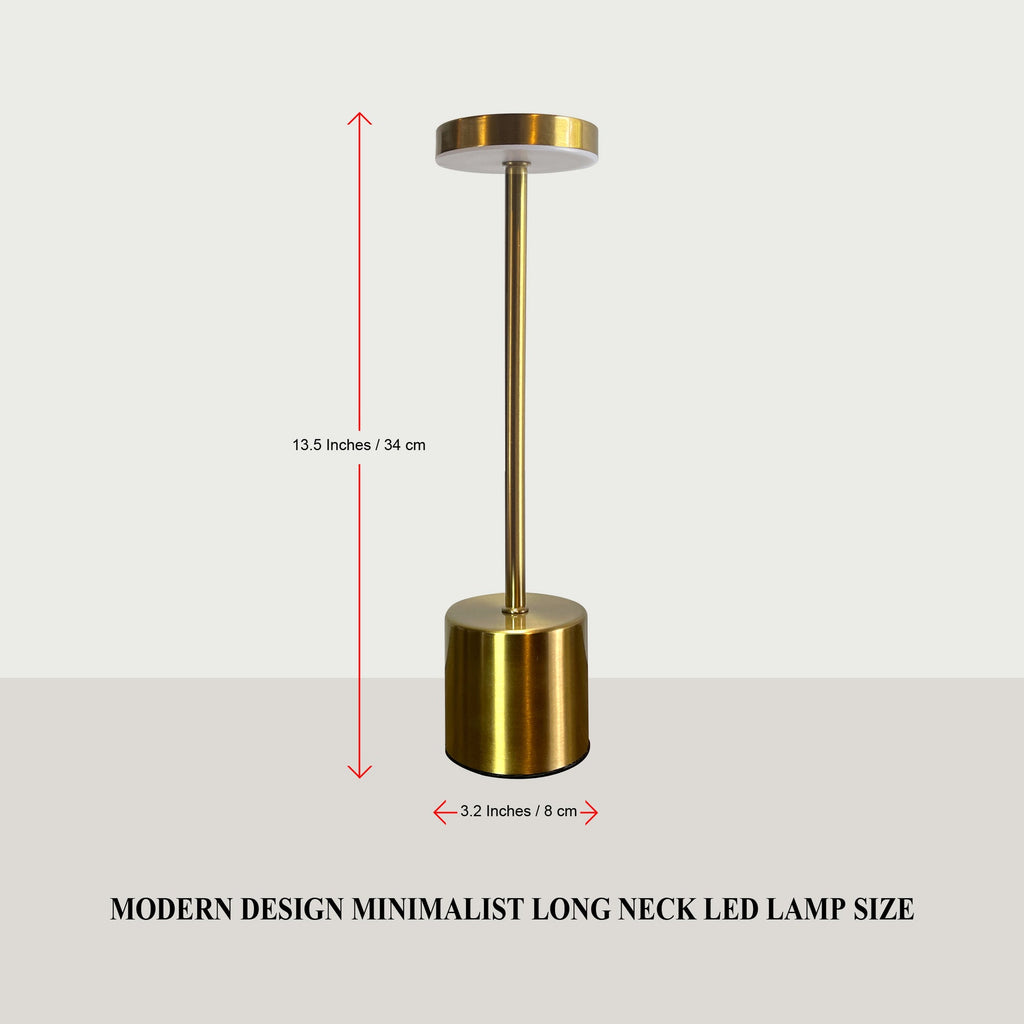 Modern Touch LED Desk Lamp, Rechargeable Sensor LED Lamp, 3 Modes Sensor Touch LED Lamp