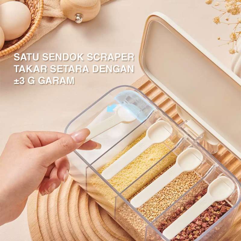 Ecoco 4 In 1 Seasoning Box