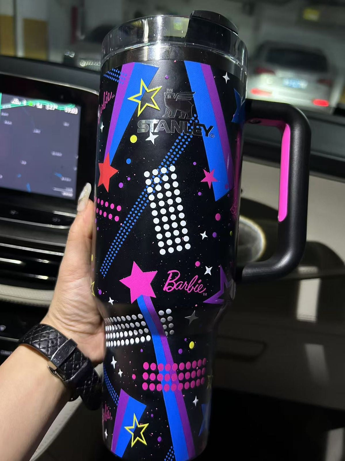 The Barbie™ x Stanley '80s Rockers Quencher | 40 OZ