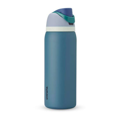 Owala FreeSip 32oz Insulated Stainless Steel Water Bottle – Teal Blue Edition