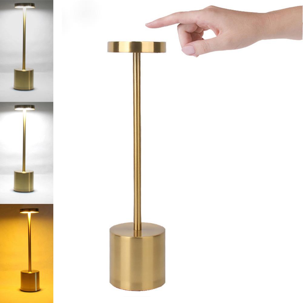 Modern Touch LED Desk Lamp, Rechargeable Sensor LED Lamp, 3 Modes Sensor Touch LED Lamp