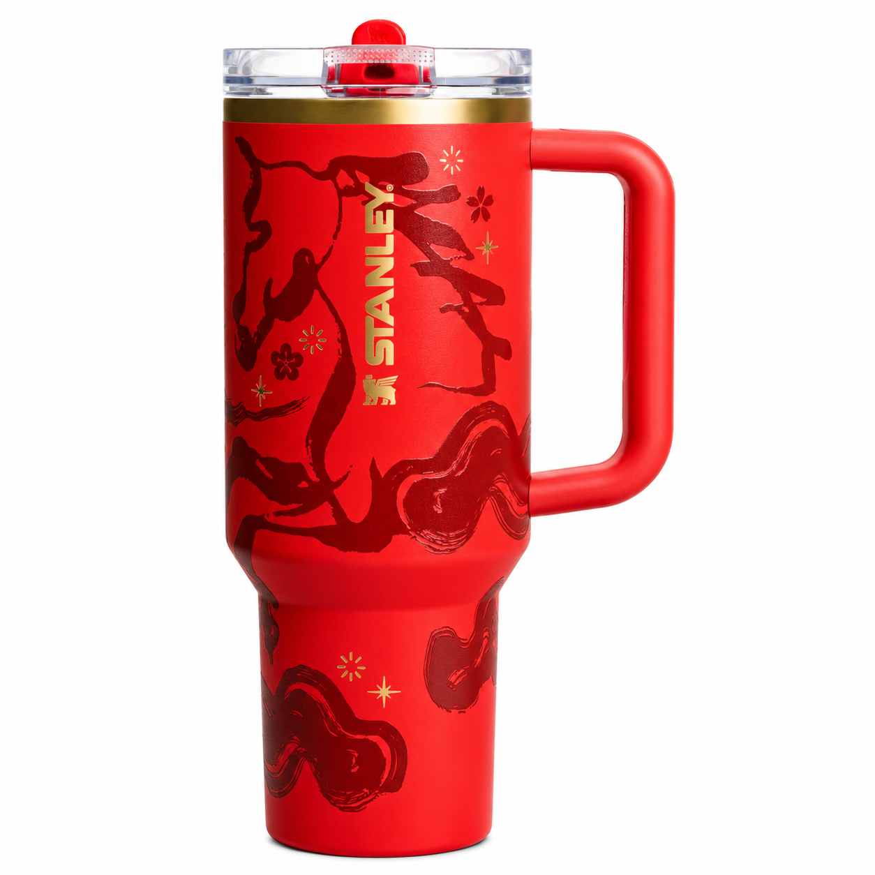 Stanley 1913 Lunar New Year “Red Stallion” Quencher ProTour Flip Straw Tumbler 40oz – Limited Edition
