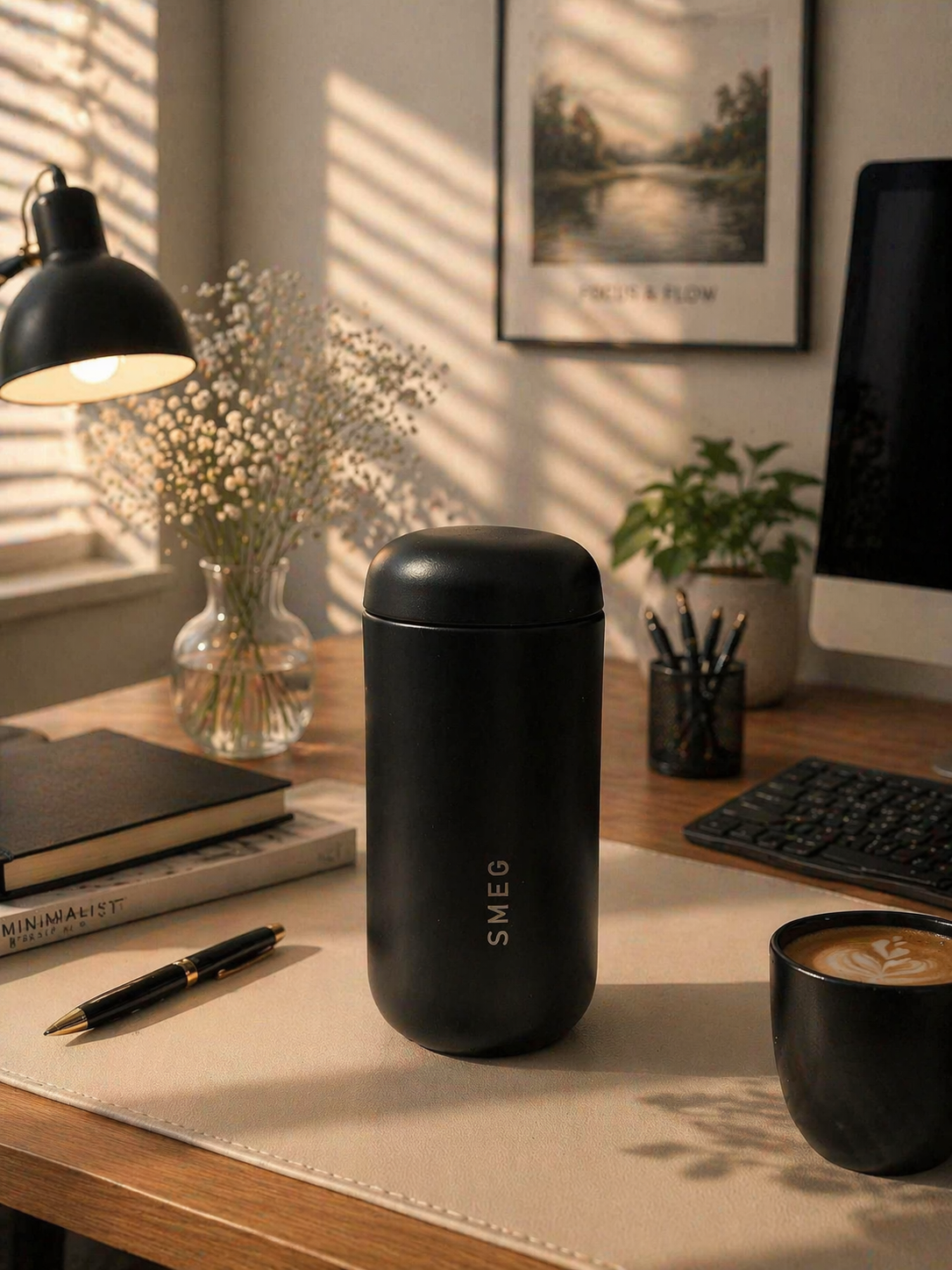 SMEG Insulated Coffee Mug 350Ml Hot & Cold