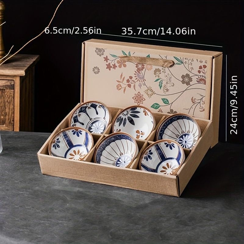Japanese Style Soup Bowl gift Set of 6