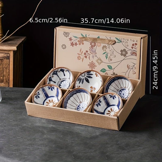 Japanese Style Soup Bowl gift Set of 6