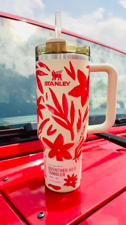Stanley Quencher 2025 Limited Edition 40oz Tumbler Resort Floral