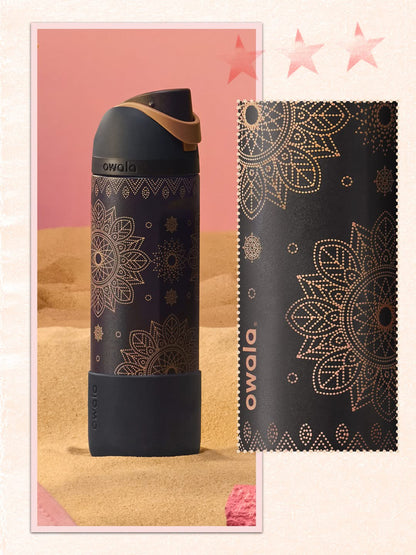 Owala FreeSip® Midnight Rodeo Insulated Stainless Steel Water Bottle – 32oz