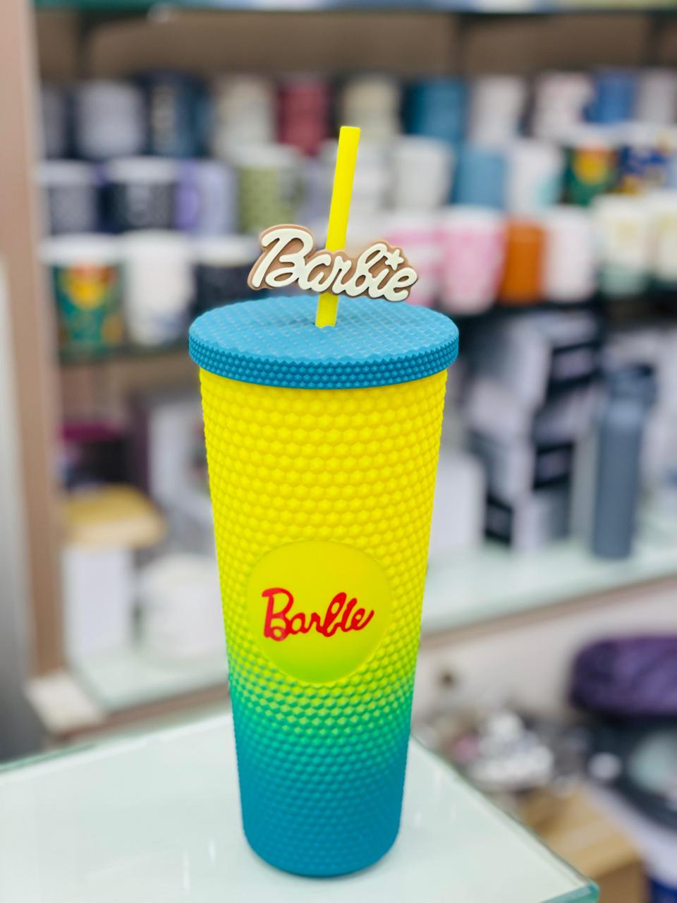 BARBIE FASHION DURIAN LIGHTWEIGHT TUMBLER WITH STRAW 700ML