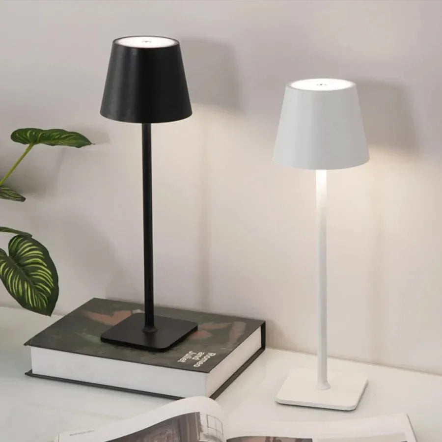 Luxury Metal Rechargeable Tap Lamp – Premium Quality