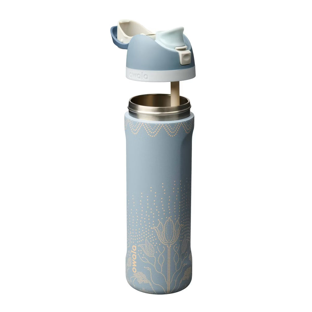 Owala FreeSip 32oz Stainless Steel Insulated Water Bottle – Studded Garden Special Edition