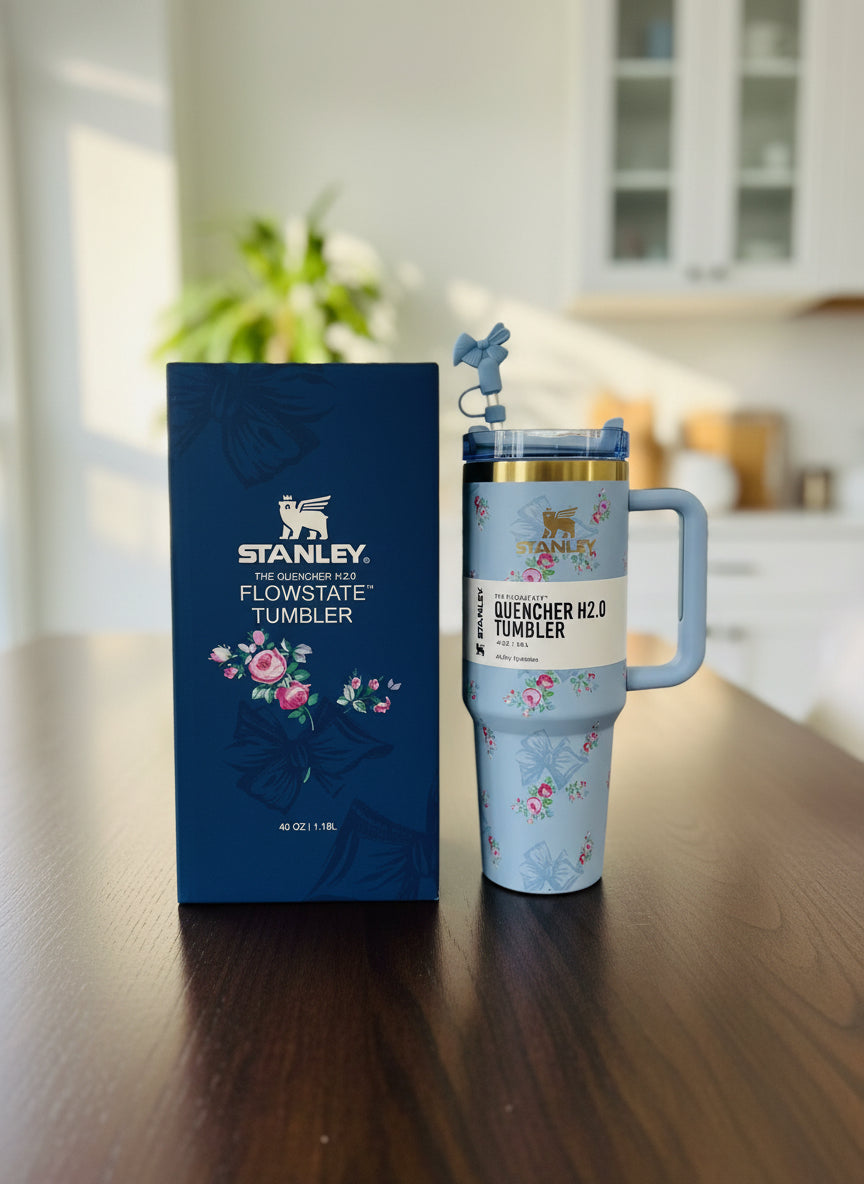 LOVE SHACK FANCY STANLEY QUENCHER FLOW-STATE 2.0 TUMBLER | 40OZ