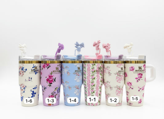 The Stanley X Love Shack Fancy Quencher Cup | 14oz