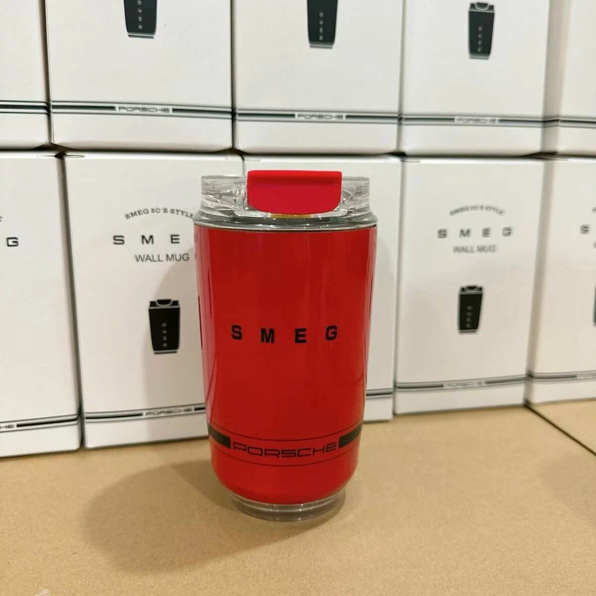 SMEG x Porsche Insulated Travel Coffee Mug – 240ml