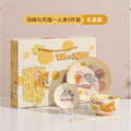 Tom and Jerry "Cheese & Chase"6-Piece Ceramic Dinnerware Set