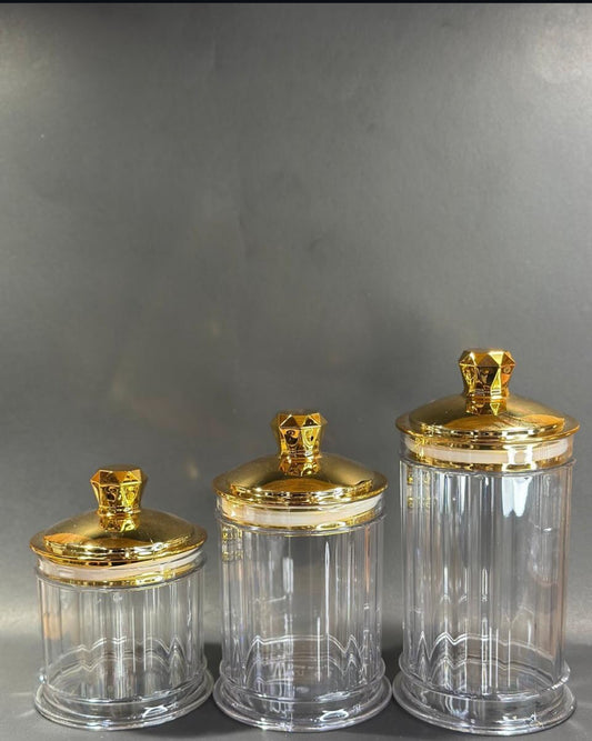 Airtight Glass Food Storage Box With Acrylic Lid