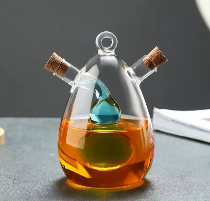 Oil & Vinegar Double Wall Borosilicate Glass Bottle