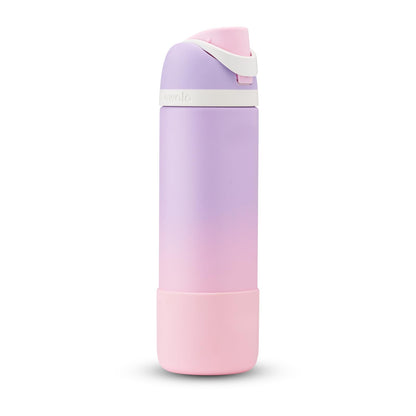 Owala FreeSip Stainless Steel Water Bottle – Soul Sisters Lavender Pink Ombre Limited Edition (24 oz / 710 ml)