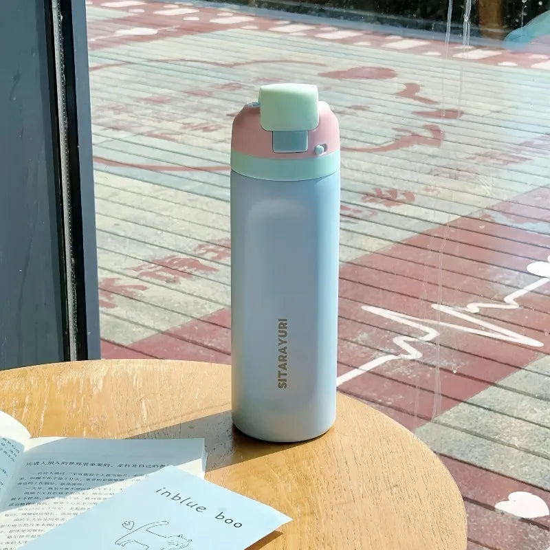 SITARAYURI" Double Vacuum-Insulated Water Bottle or Thermos | 24oz