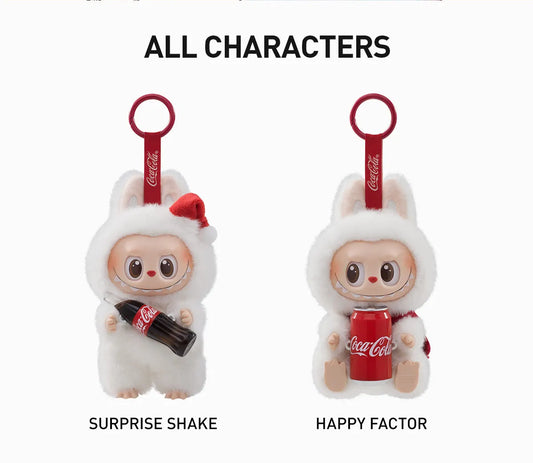 Pop Mart Labubu Coca Cola Series Keyring Sealed Case