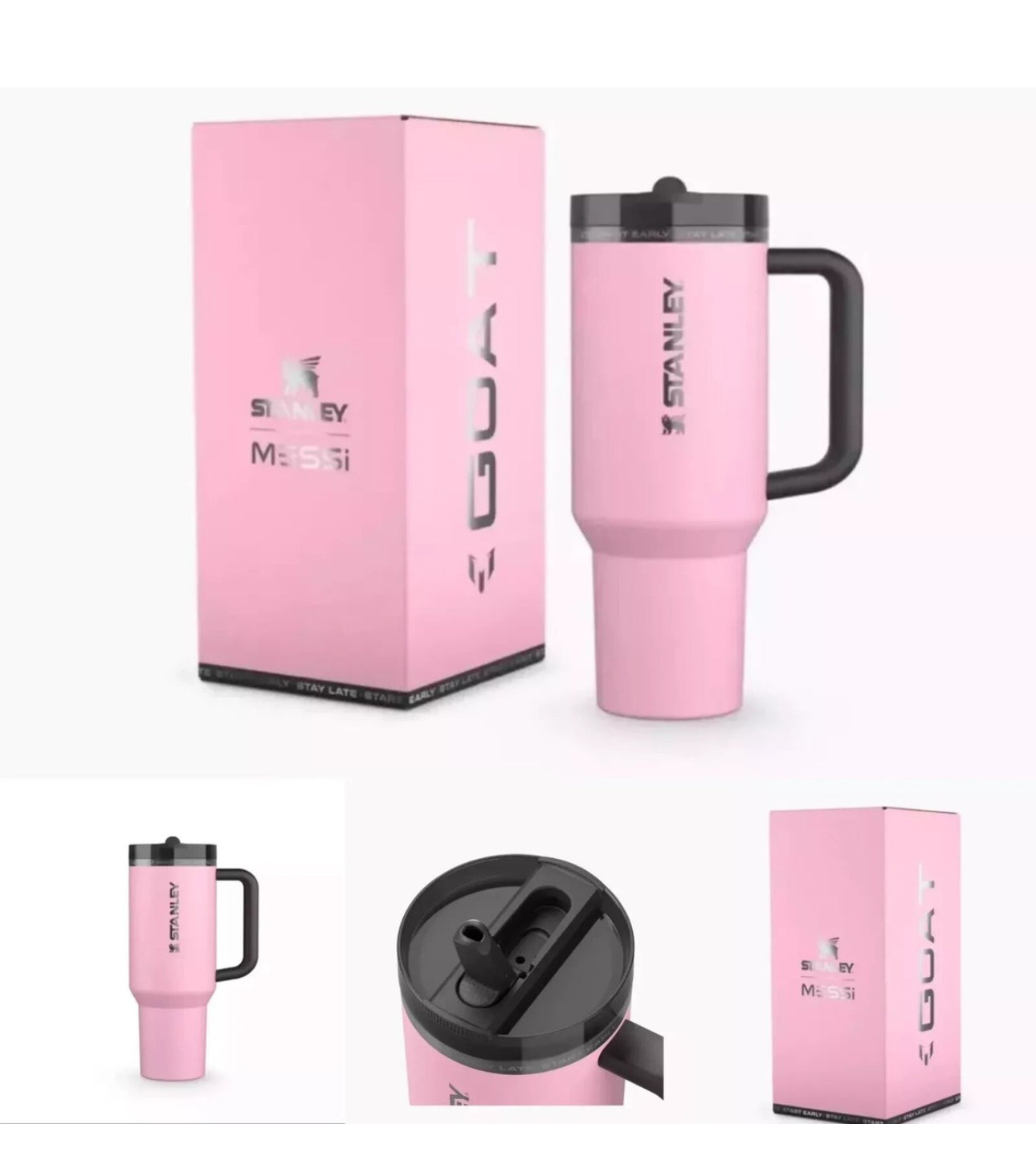 The Messi x Stanley ProTour Flip Straw Tumbler | 40 OZ