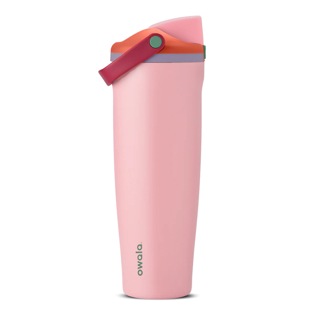 Owala FreeSip Sway 30oz Stainless Steel Water Bottle – Sugar High Pink Insulated Tumbler